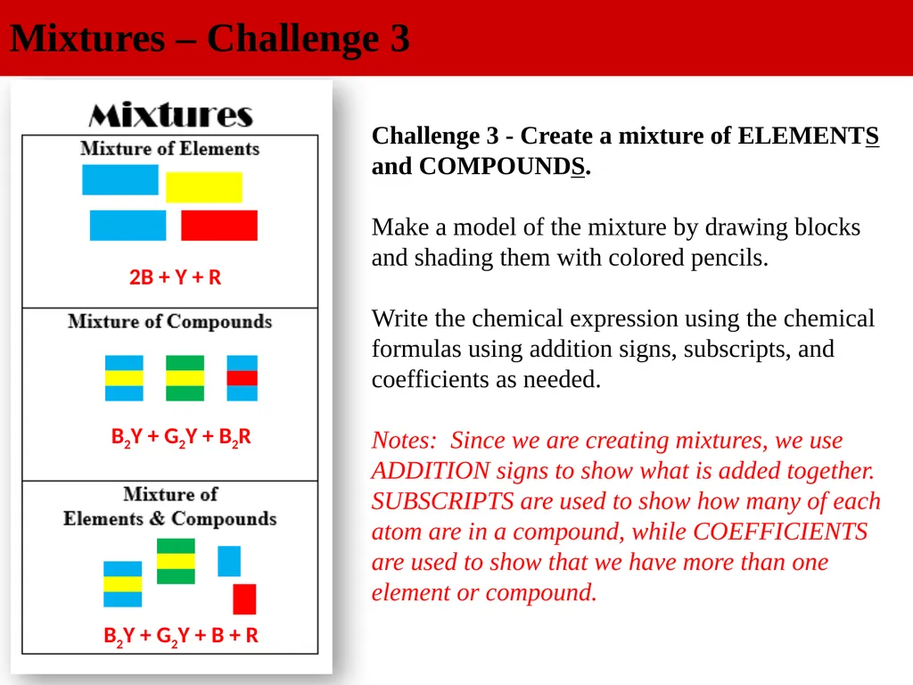 Building Blocks of Matter Glue the worksheet on - slide 14 of 16
