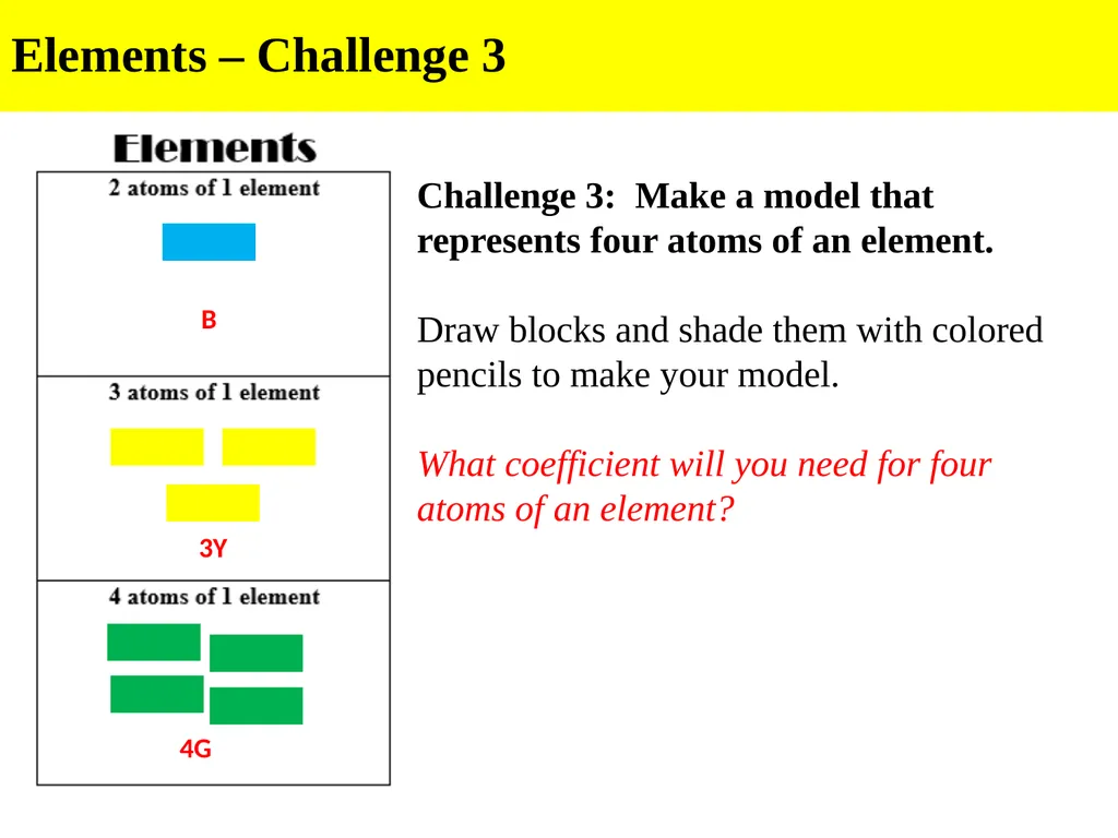 Building Blocks of Matter Glue the worksheet on - slide 5 of 16