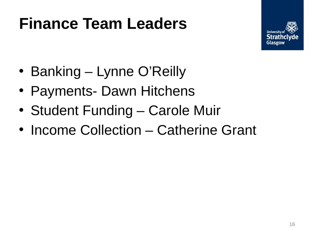 Finance Forum May 2018 Updates: Procurement - slide 16 of 34