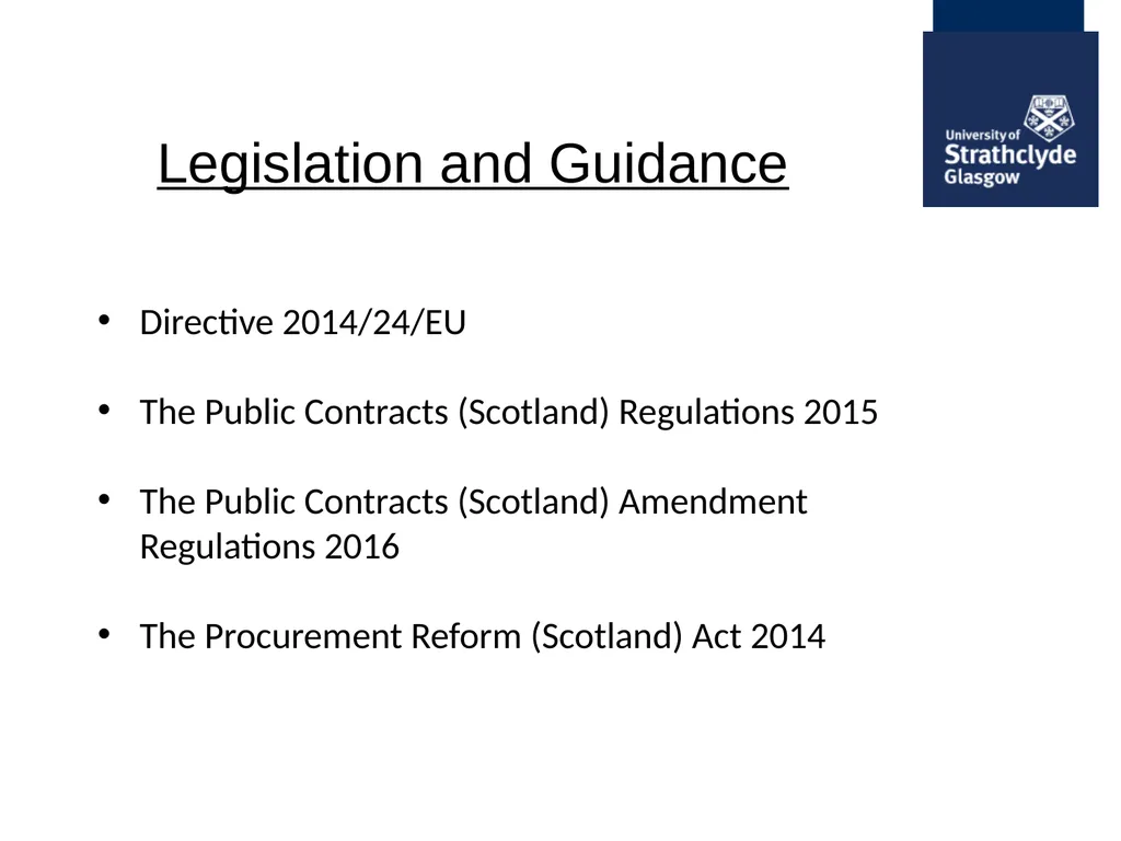 Finance Forum May 2018 Updates: Procurement - slide 4 of 34