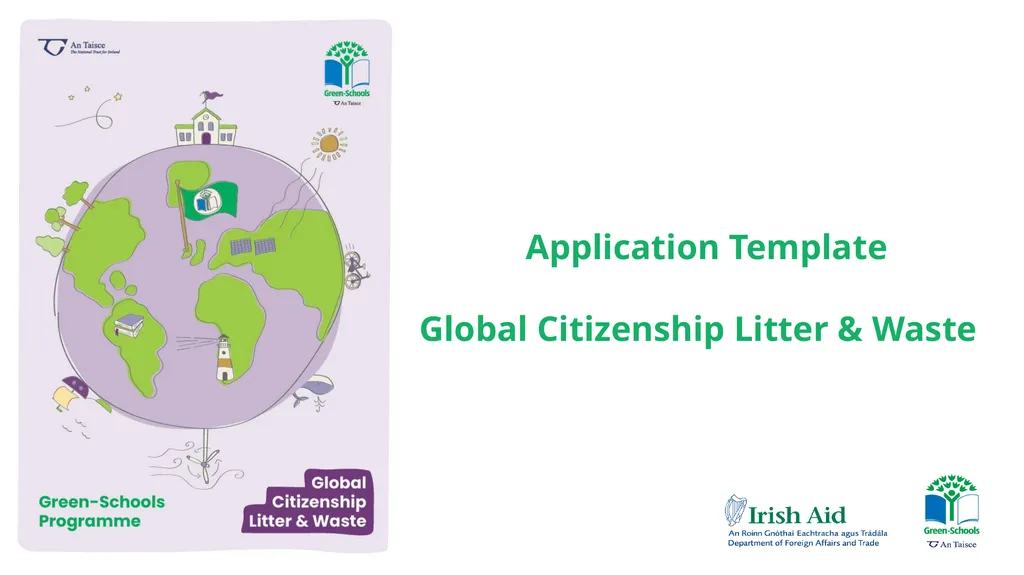 Application Template Global Citizenship Litter & - slide 1 of 10