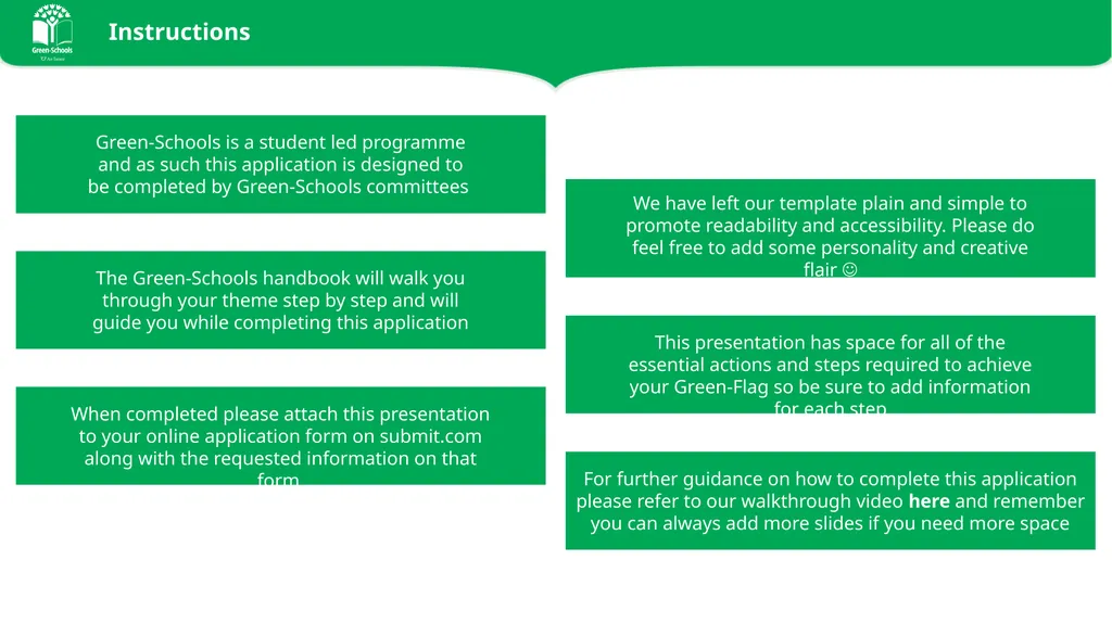 Application Template Global Citizenship Litter & - slide 2 of 10