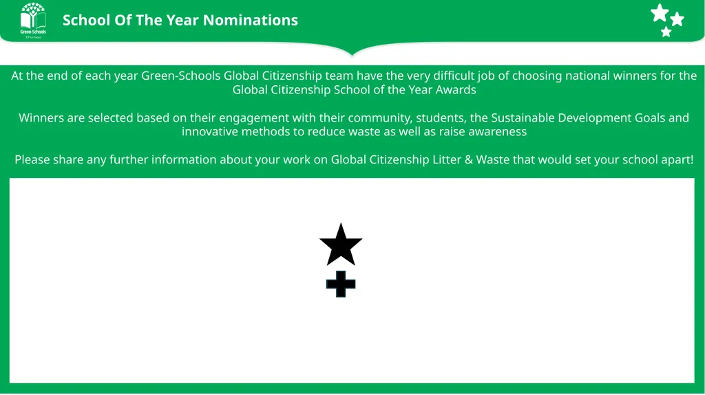 Application Template Global Citizenship Litter & - slide 10 of 10