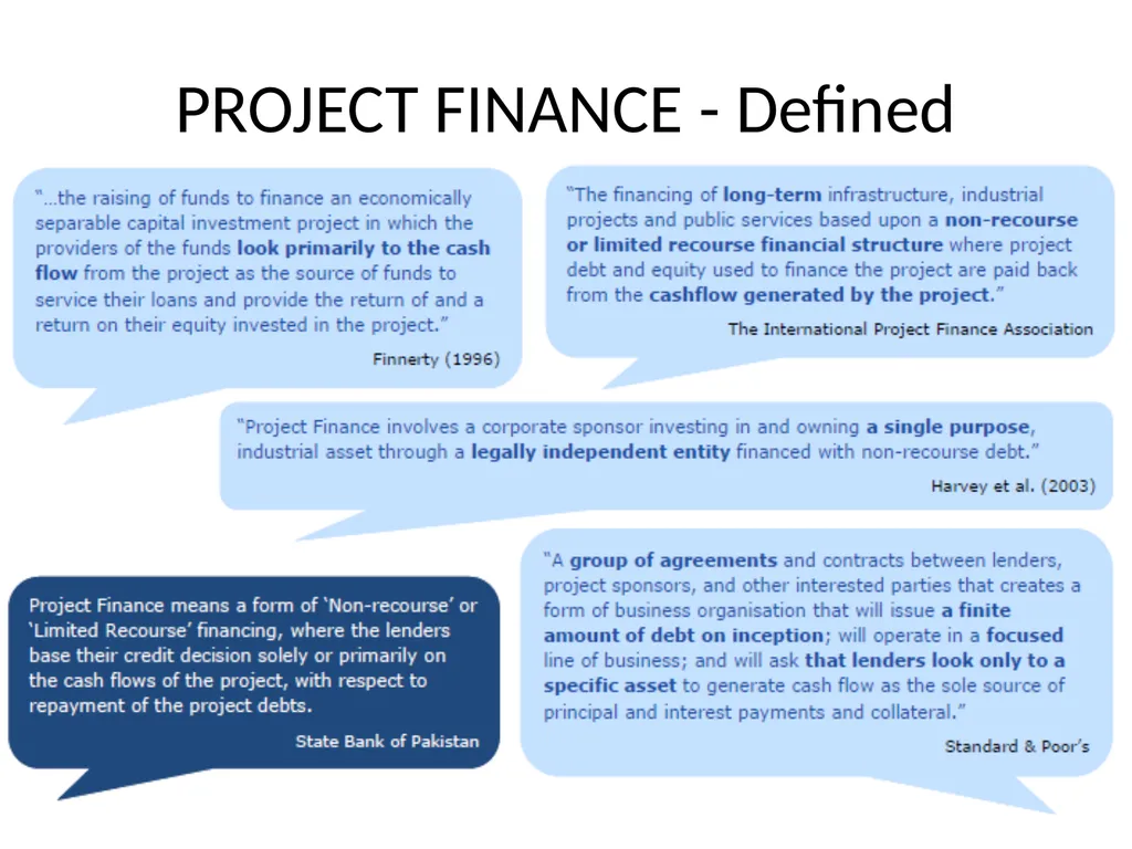INFRASTRUCTURE PROJECT FINANCE CREDIT - slide 3 of 47
