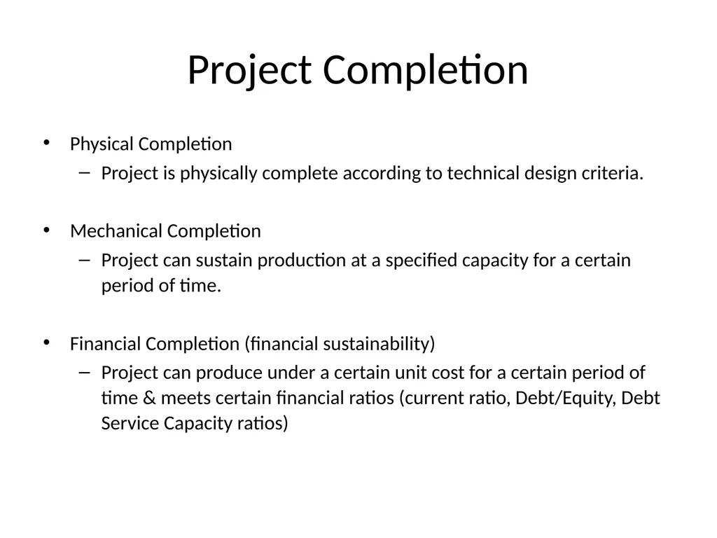 INFRASTRUCTURE PROJECT FINANCE CREDIT - slide 10 of 47
