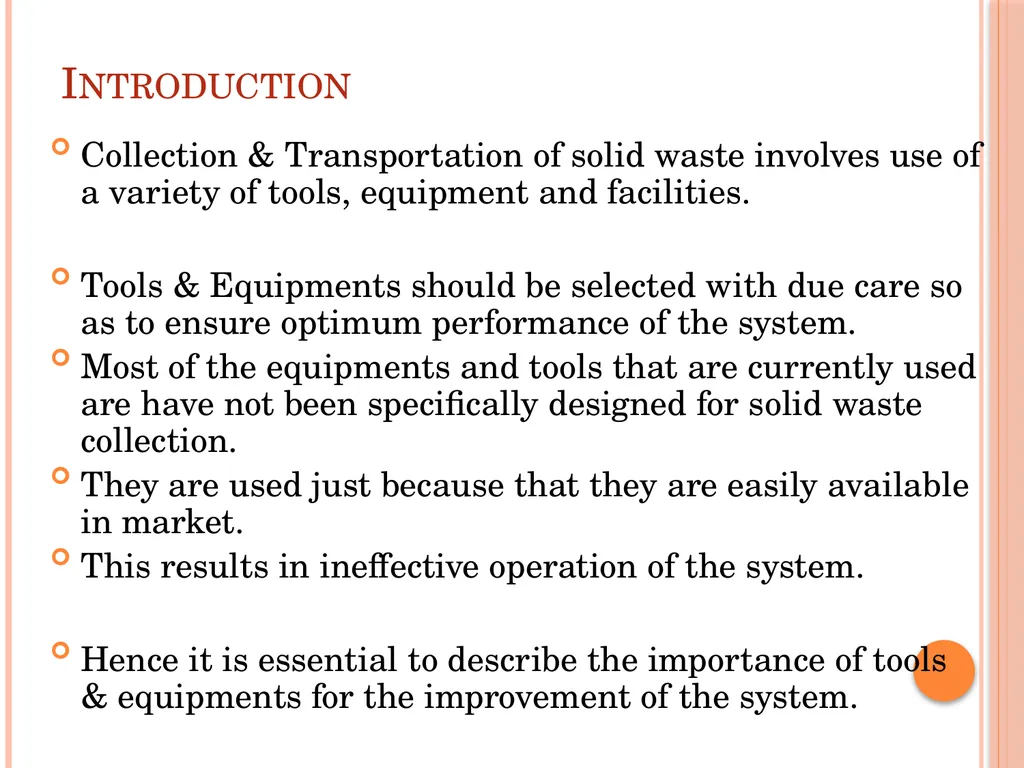 TOOLS & EQUIPMENTS Presented By:- Er. Md. Shahid - slide 2 of 50