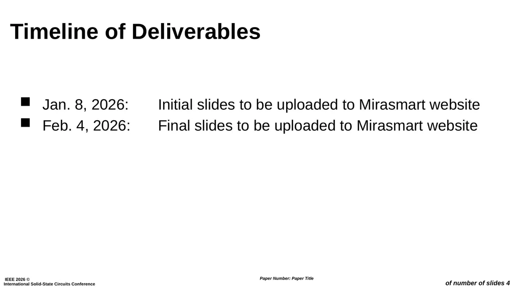 ISSCC 2026 Regular Presentations (Template & - slide 4 of 14