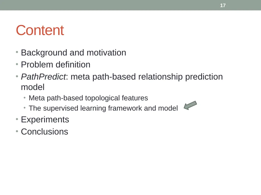 Co-Author Relationship Prediction in Heterogeneous - slide 17 of 32