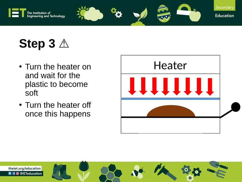 Vacuum forming project for KS3 Using vacuum - slide 5 of 10