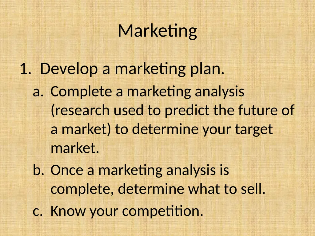 Understand nursery management Understand nursery - slide 24 of 26