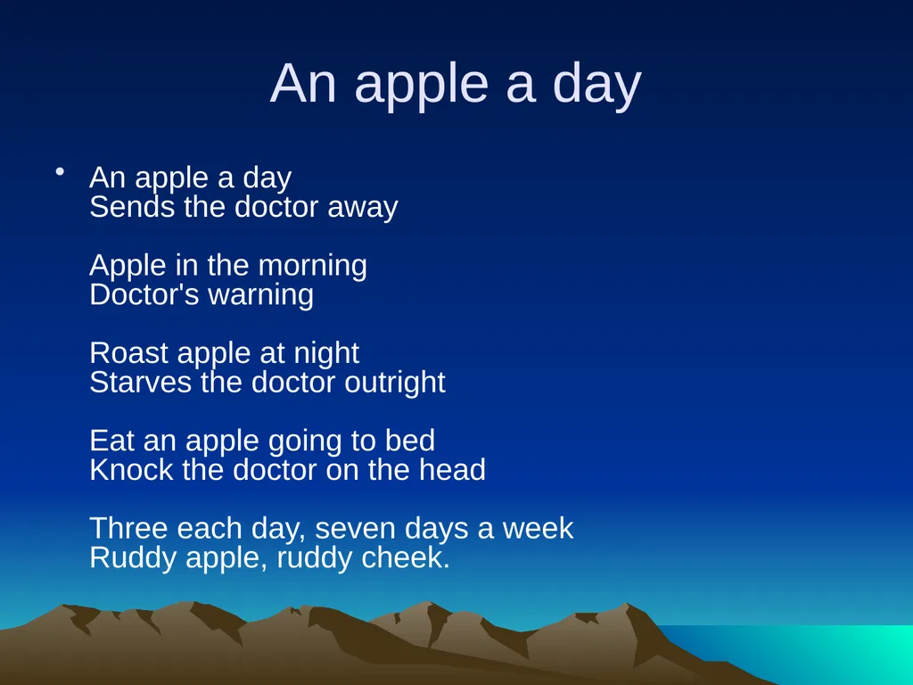 Nursery rhymes and poems Maths and counting. Five - slide 37 of 49
