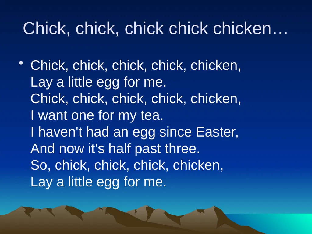Nursery rhymes and poems Maths and counting. Five - slide 38 of 49