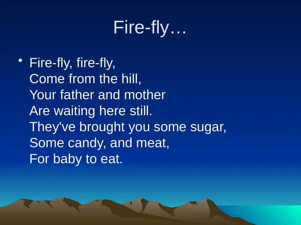 Nursery rhymes and poems Maths and counting. Five - slide 30 of 49