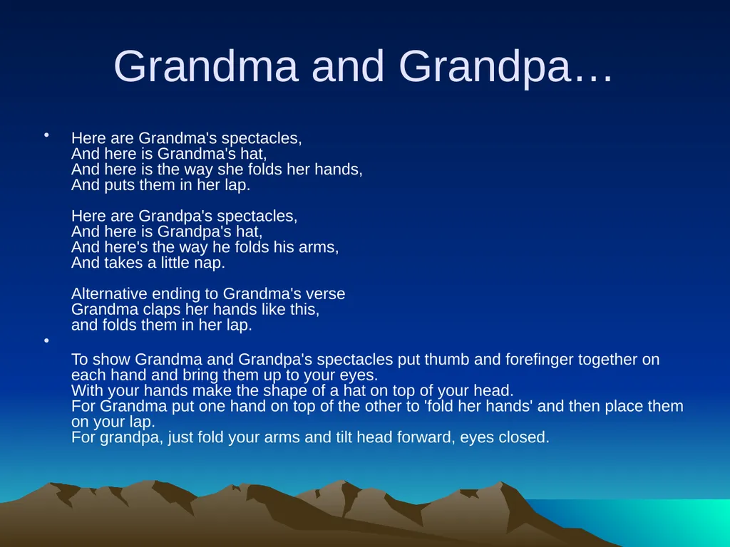 Nursery rhymes and poems Maths and counting. Five - slide 16 of 49