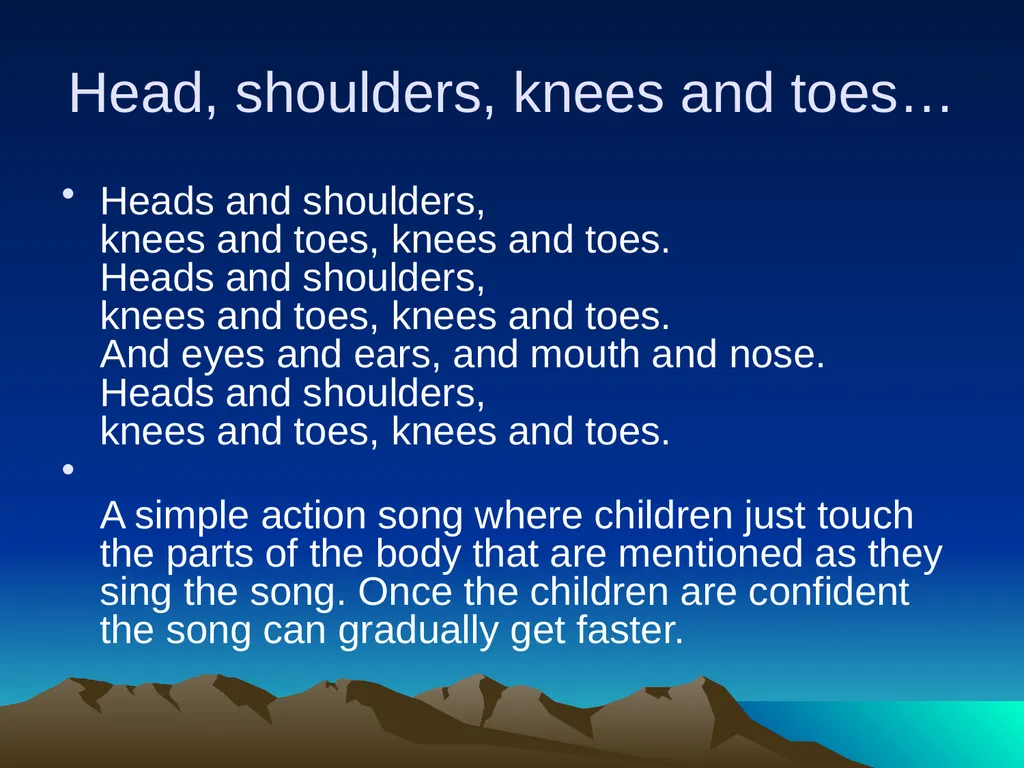 Nursery rhymes and poems Maths and counting. Five - slide 18 of 49