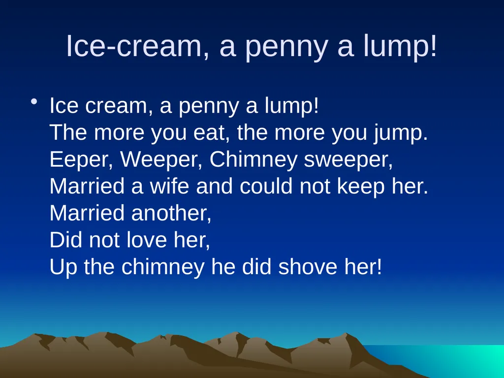 Nursery rhymes and poems Maths and counting. Five - slide 41 of 49