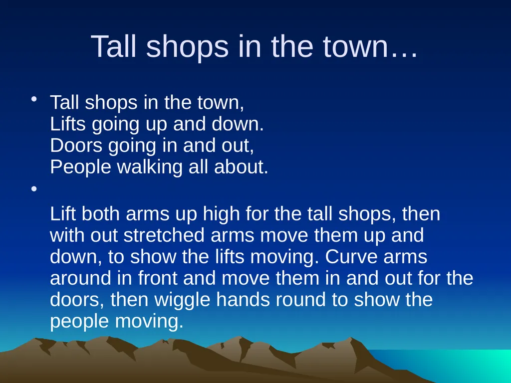 Nursery rhymes and poems Maths and counting. Five - slide 24 of 49