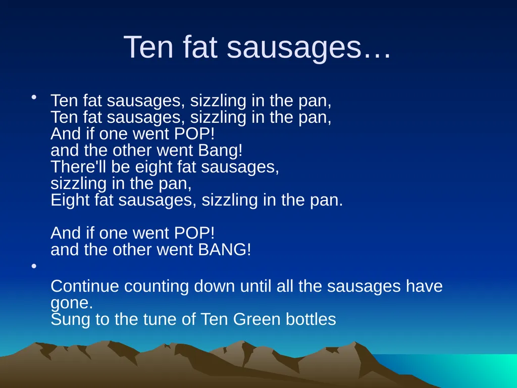 Nursery rhymes and poems Maths and counting. Five - slide 8 of 49