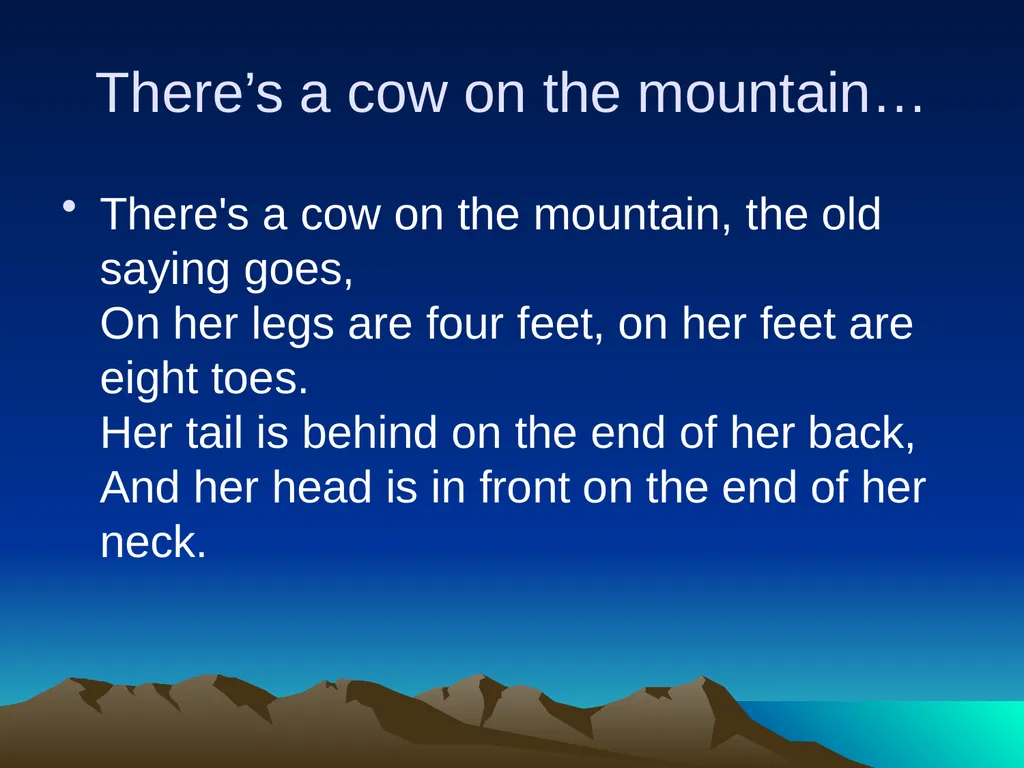 Nursery rhymes and poems Maths and counting. Five - slide 12 of 49