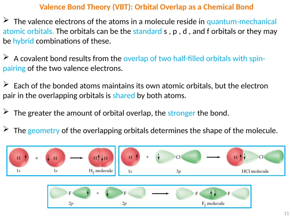 1 VSEPR Theory ▪ Each of the following counts as - slide 11 of 16