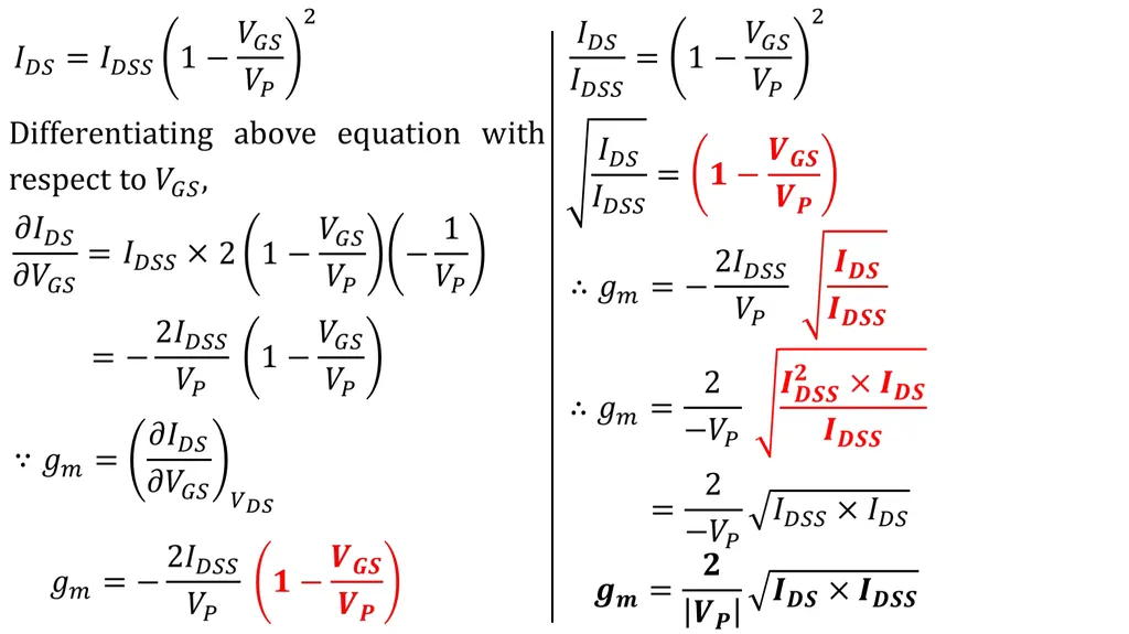 Unit – 6 Field Effect Transistor (FET) And MOSFET - slide 8 of 9
