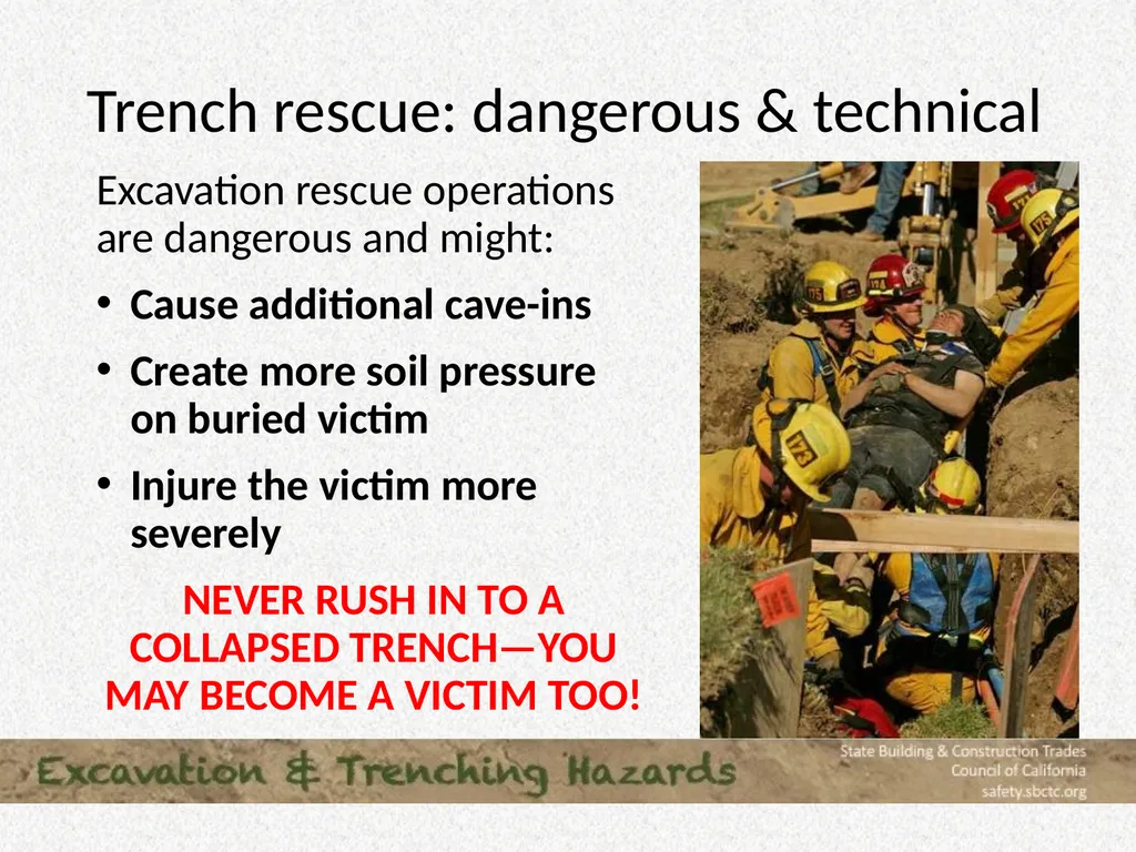 CPWR Infographic Excavation numbers to remember: 2 - slide 15 of 16