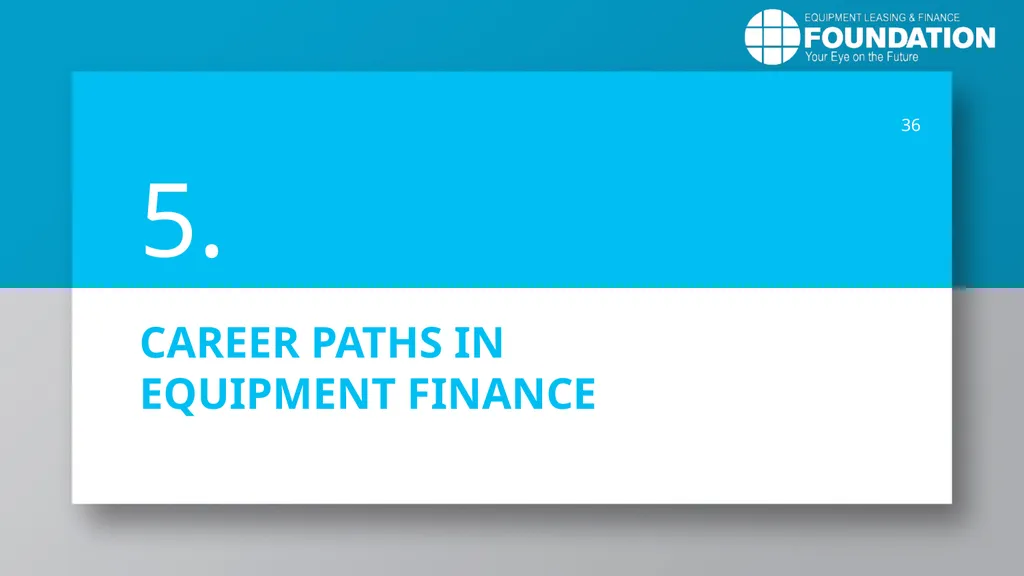 EQUIPMENT LEASING & FINANCE: A Dynamic, Global - slide 36 of 43