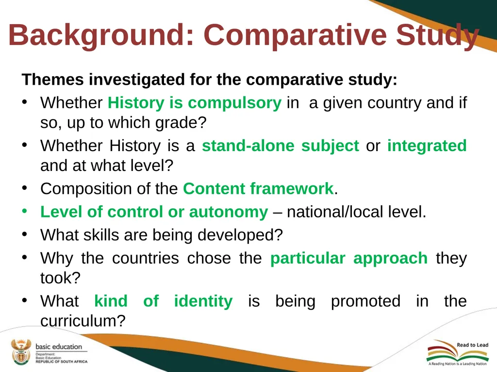 PROGRESS REPORT ON THE IMPLEMENTATION OF HISTORY - slide 10 of 29