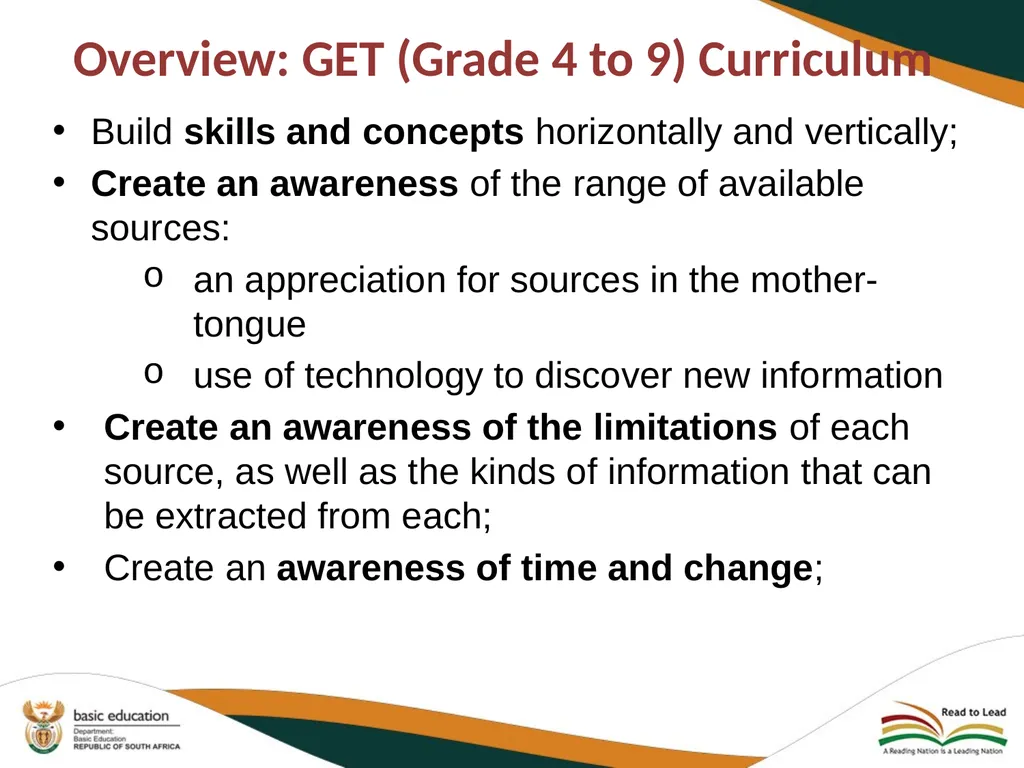 PROGRESS REPORT ON THE IMPLEMENTATION OF HISTORY - slide 18 of 29