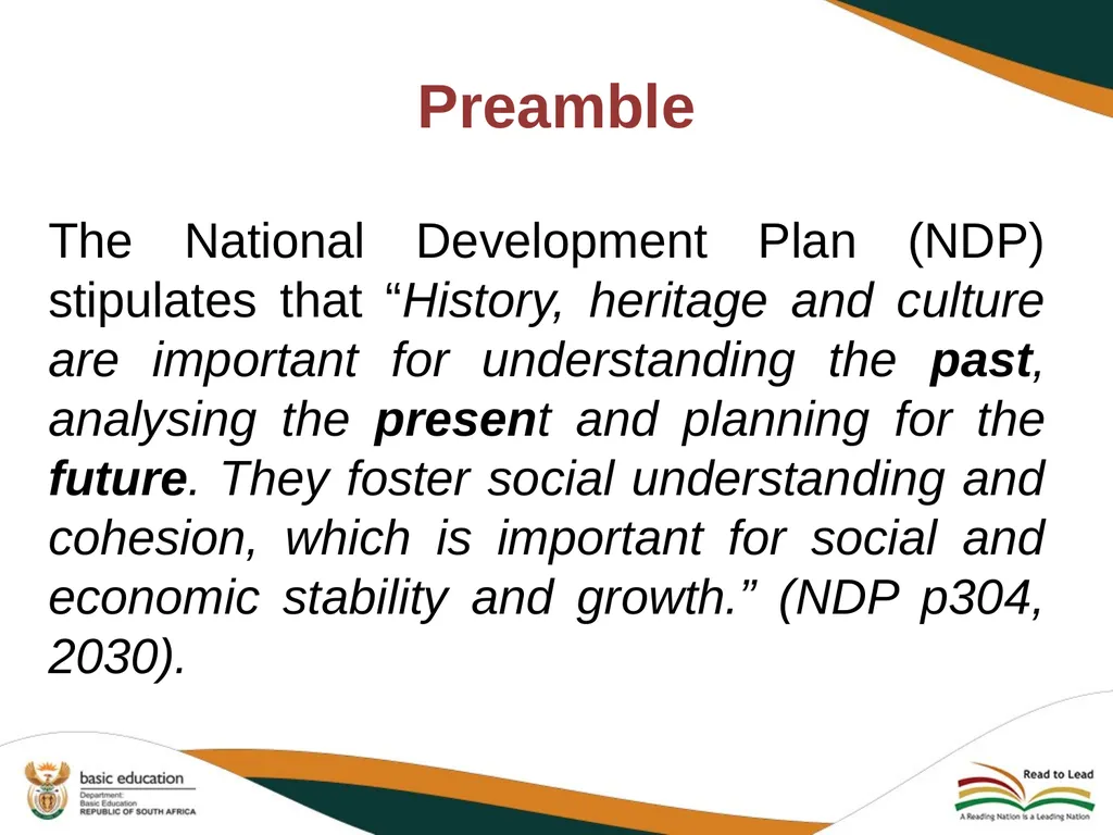 PROGRESS REPORT ON THE IMPLEMENTATION OF HISTORY - slide 4 of 29