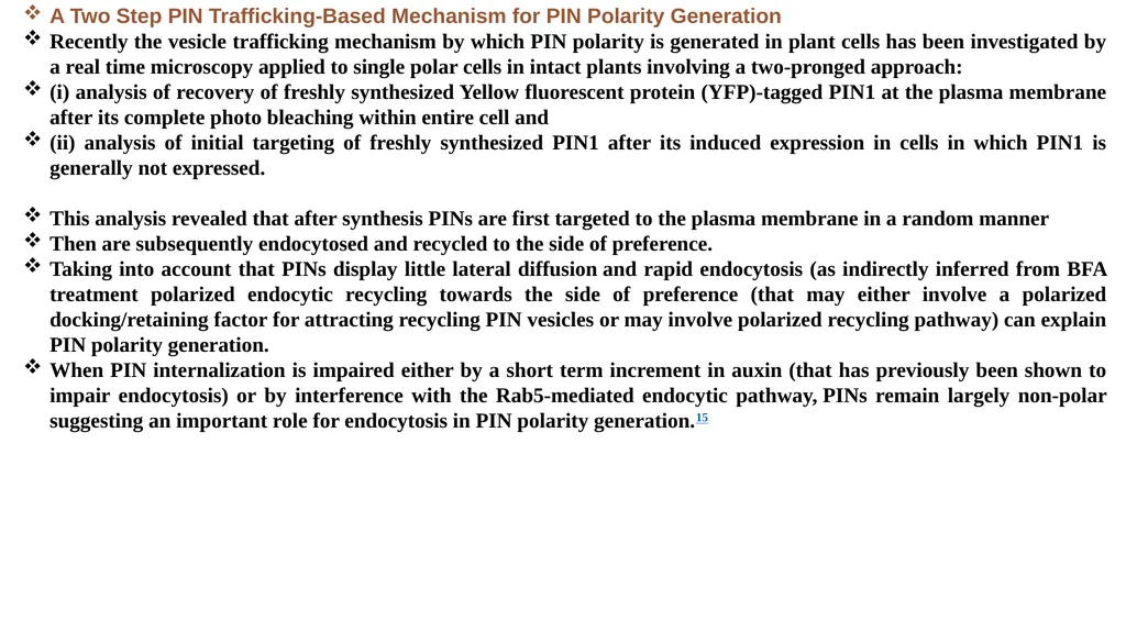 CELL AUTONOMY AND CELL POLARITY CELL AUTONOMY - slide 14 of 17