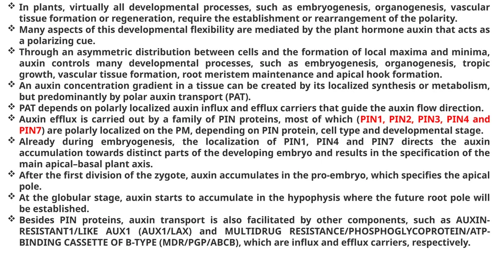 CELL AUTONOMY AND CELL POLARITY CELL AUTONOMY - slide 8 of 17