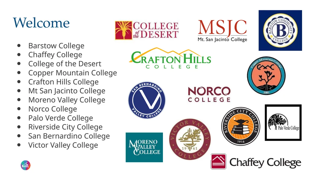 CTE Regional Collaborations Inland Empire/Desert - slide 2 of 12