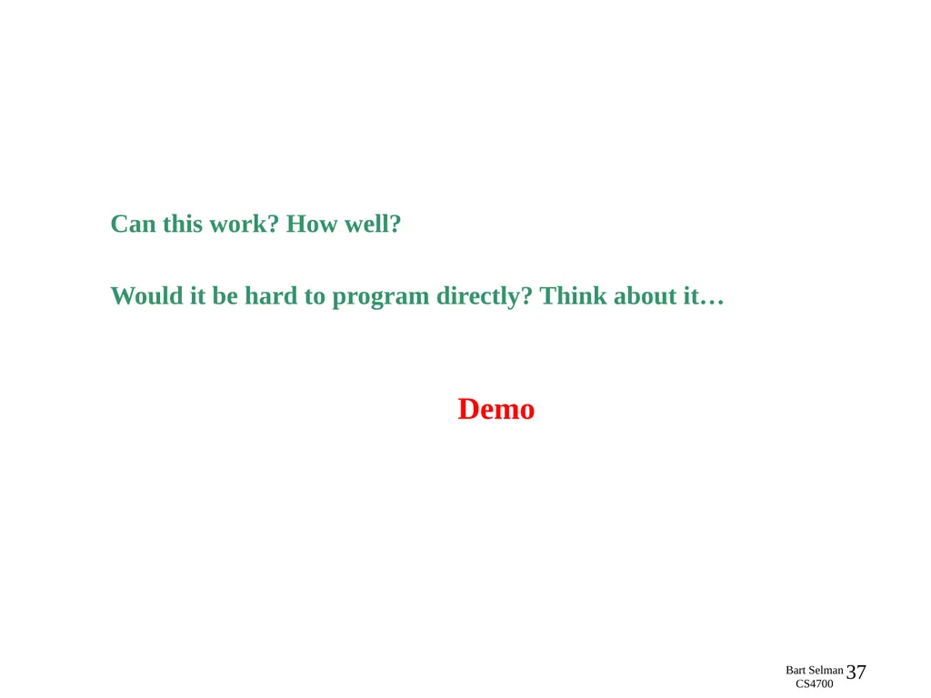 CS 4700: Foundations of Artificial Intelligence - slide 37 of 44