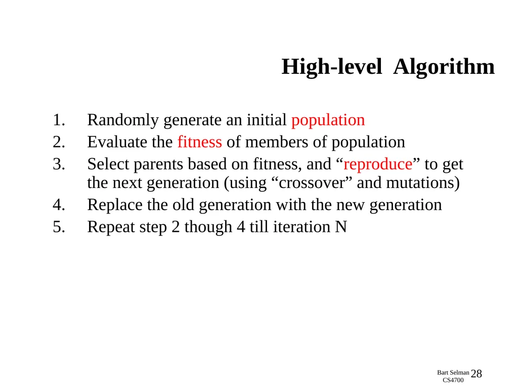 CS 4700: Foundations of Artificial Intelligence - slide 28 of 44