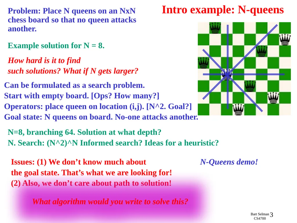 CS 4700: Foundations of Artificial Intelligence - slide 3 of 44