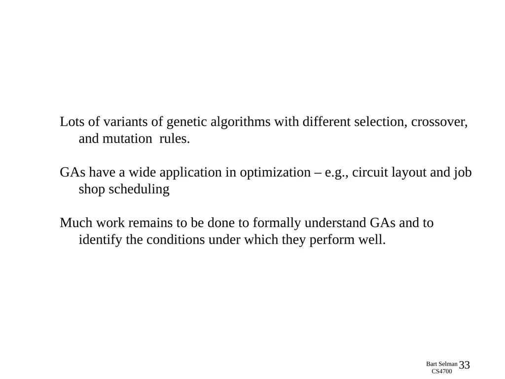 CS 4700: Foundations of Artificial Intelligence - slide 33 of 44