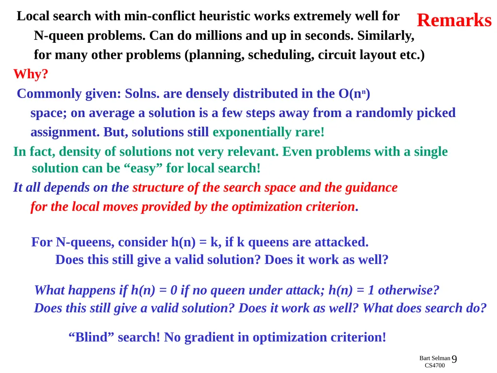 CS 4700: Foundations of Artificial Intelligence - slide 9 of 44