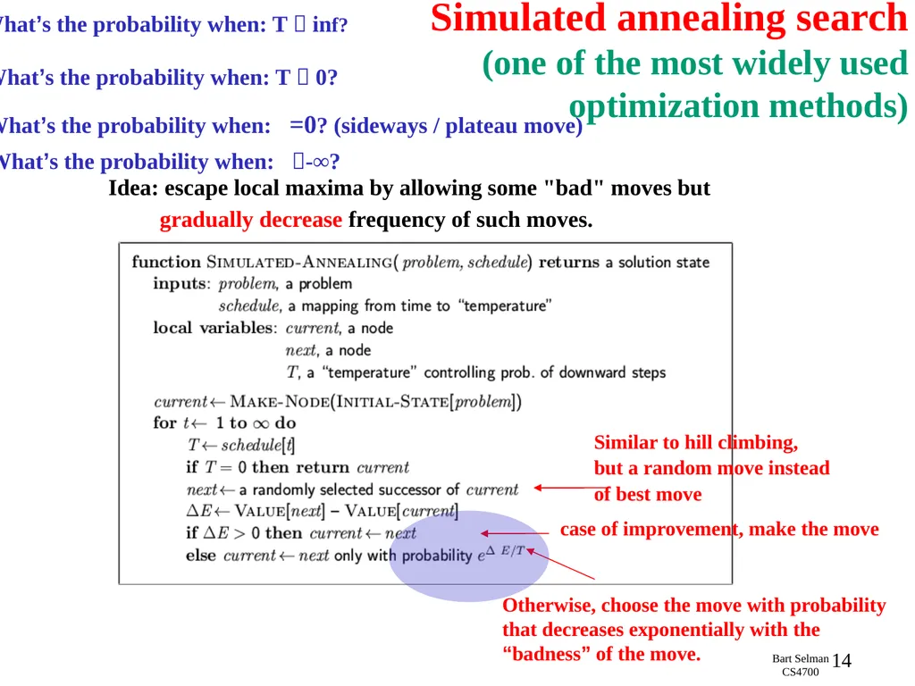 CS 4700: Foundations of Artificial Intelligence - slide 14 of 44