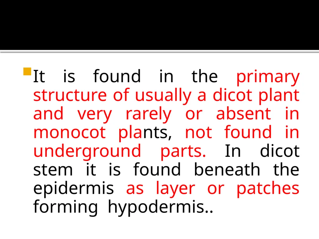 PERMANENT TISSUES Dr. Rohini Trivedi Permanent - slide 15 of 33