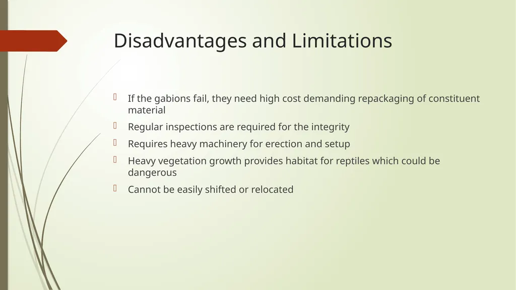 Gabbions Harshit Gabions - Introduction The word - slide 7 of 9