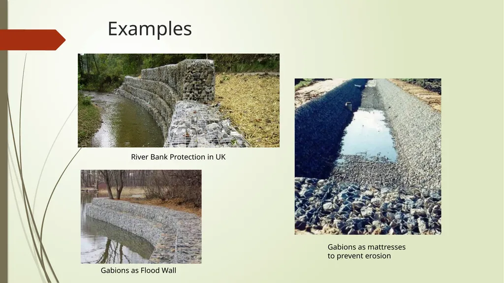Gabbions Harshit Gabions - Introduction The word - slide 8 of 9