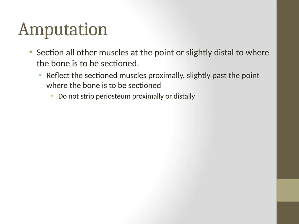 SURGERY Guide to Procedures Topics Patient prep - slide 25 of 40