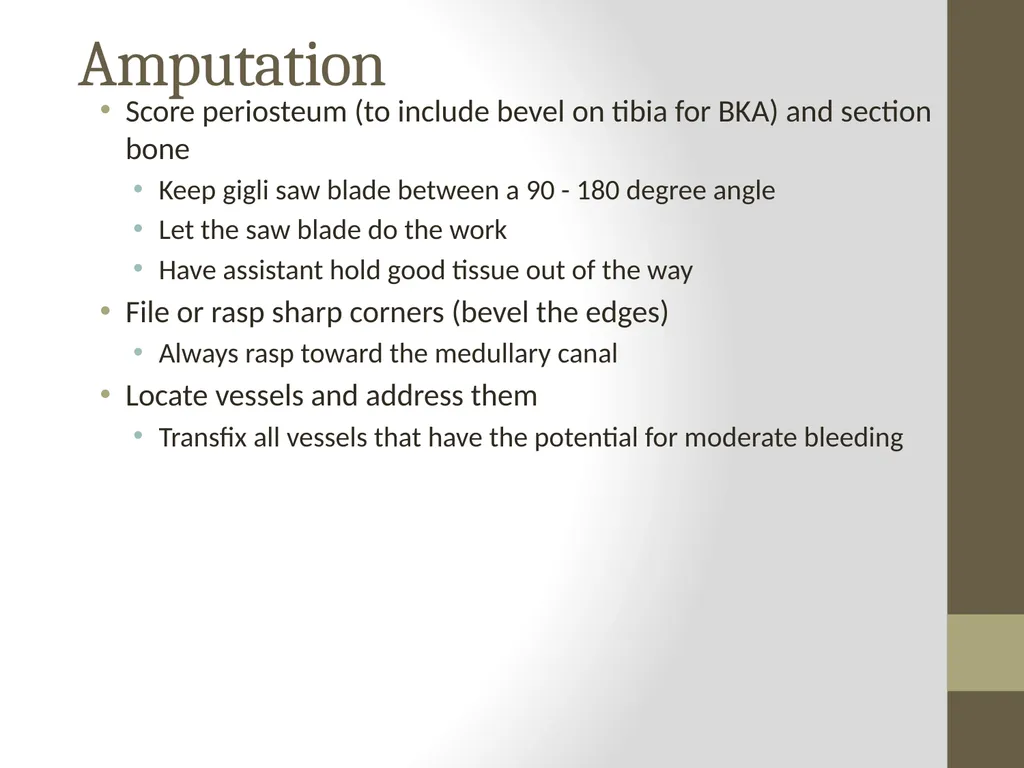 SURGERY Guide to Procedures Topics Patient prep - slide 26 of 40