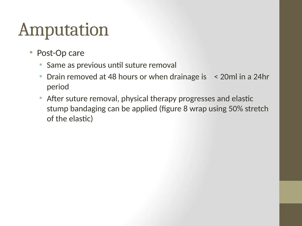 SURGERY Guide to Procedures Topics Patient prep - slide 31 of 40