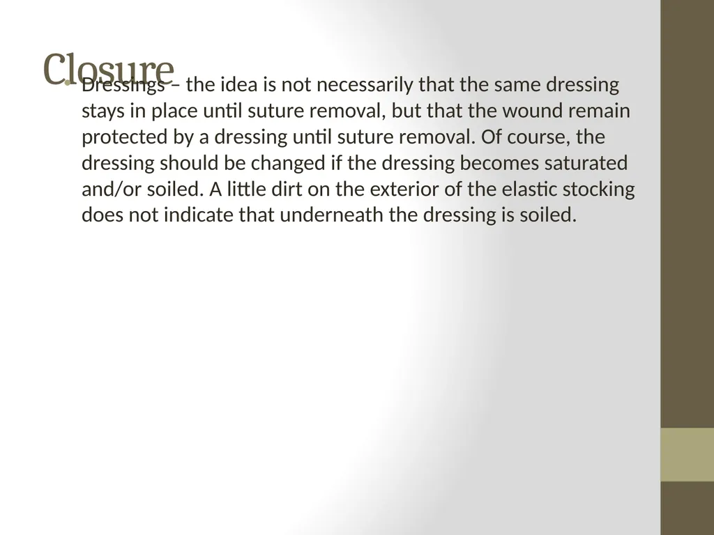 SURGERY Guide to Procedures Topics Patient prep - slide 20 of 40