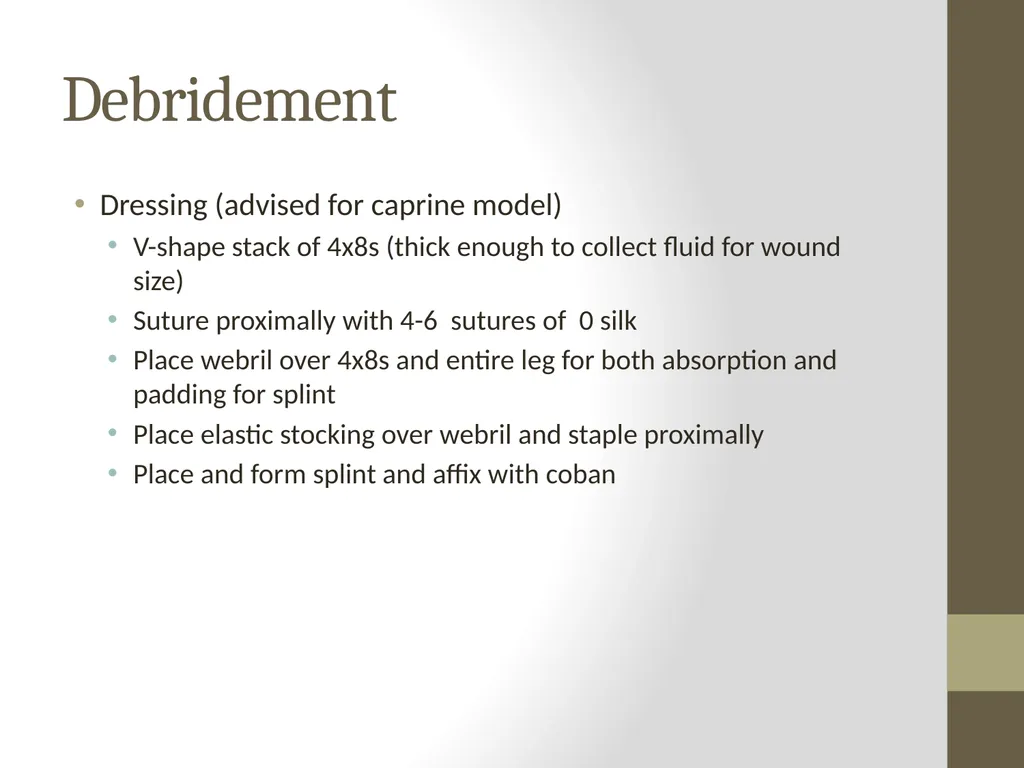 SURGERY Guide to Procedures Topics Patient prep - slide 14 of 40