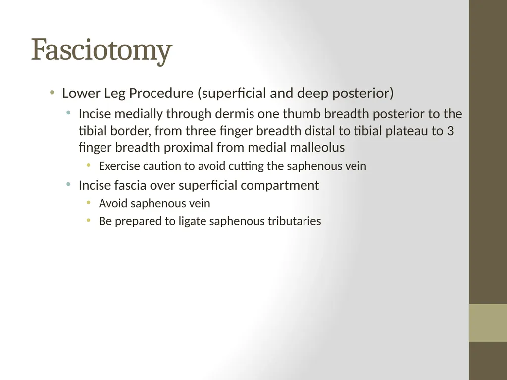 SURGERY Guide to Procedures Topics Patient prep - slide 36 of 40