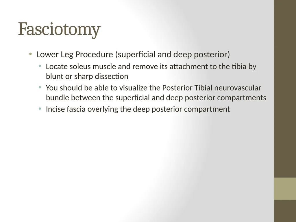 SURGERY Guide to Procedures Topics Patient prep - slide 37 of 40