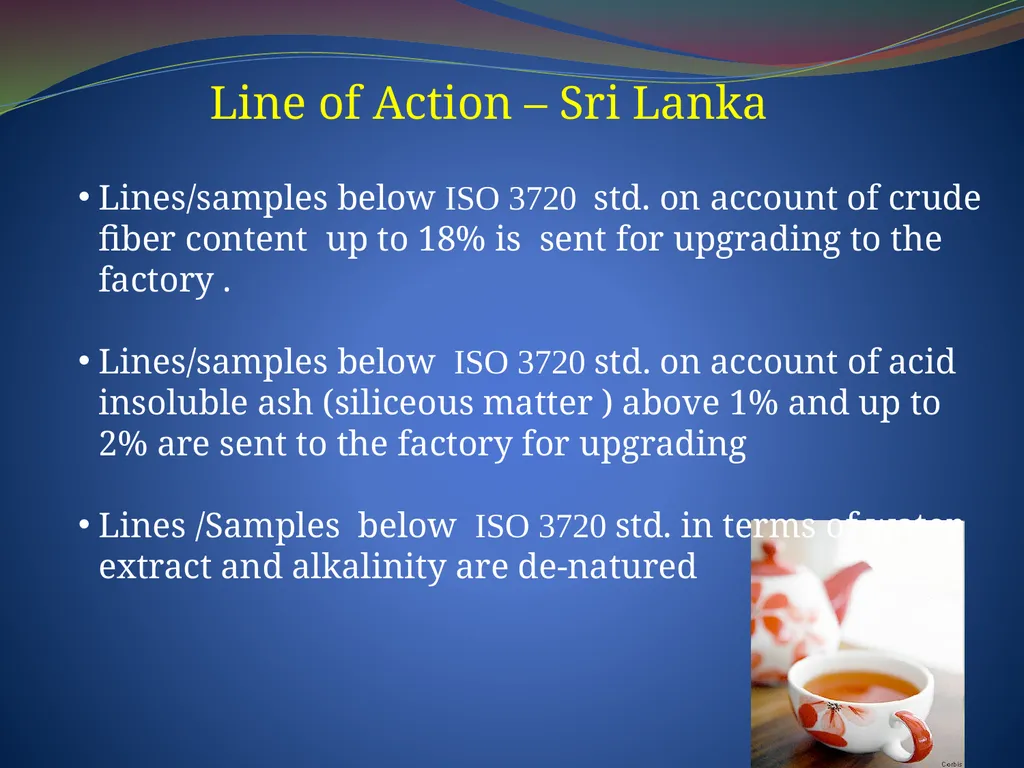 FAO /IGG ON TEA WORKING GROUPS – SESSIONS IN - slide 11 of 16